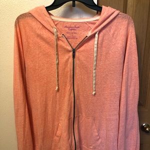 LAST CHANCE- American Eagle Zip-up Hoodie- Size L